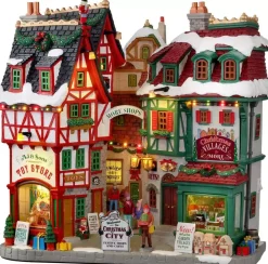 Lemax christmas city verlichte facade 2021