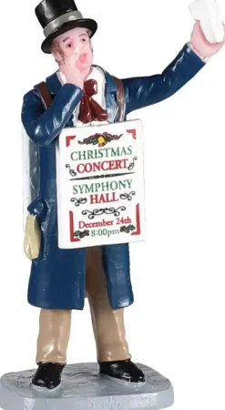 Lemax christmas concert! kerstdorp figuur type 2 Caddington Village 2020