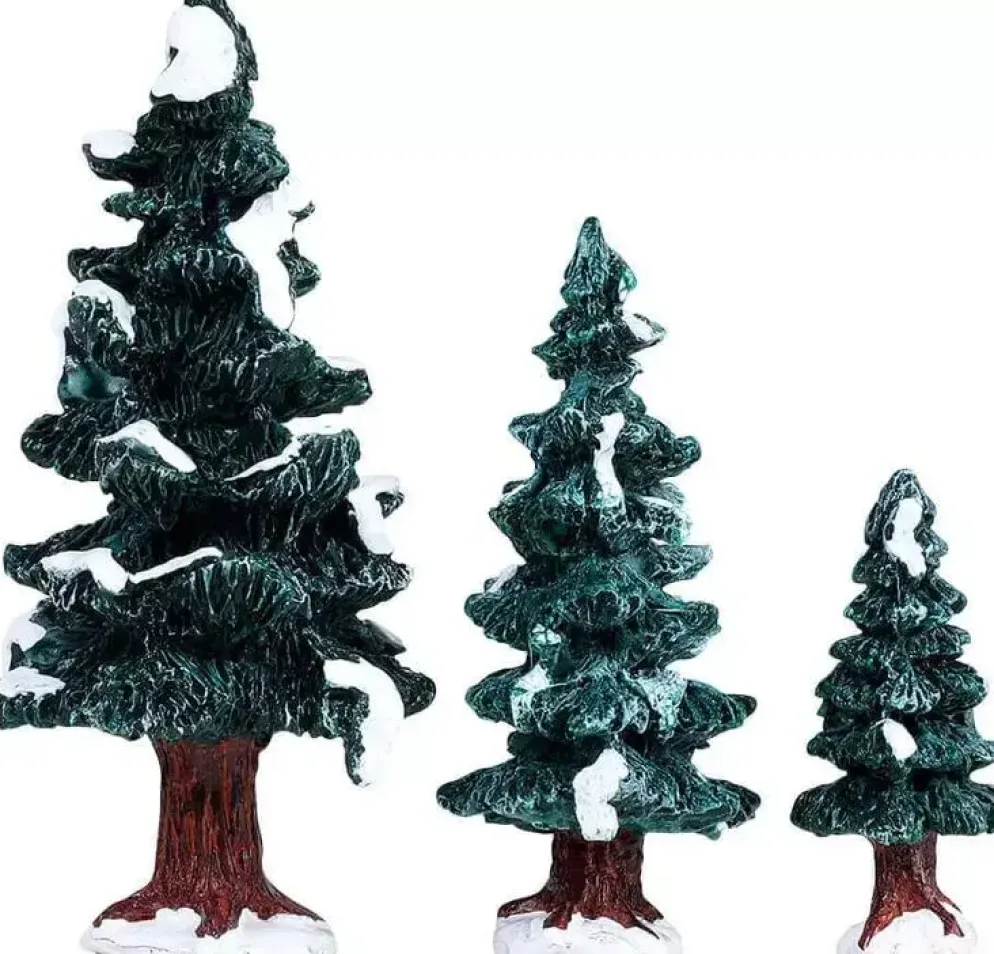 Lemax christmas evergreen tree s/3 kerstdorp accessoire 2018