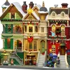 Lemax christmas on victoria street verlichte facade Caddington Village 2026