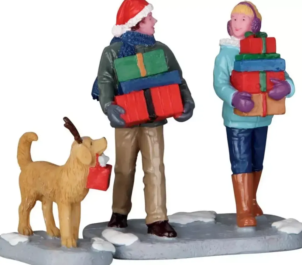 Lemax christmas party s/2 kerstdorp figuur type 4 2016