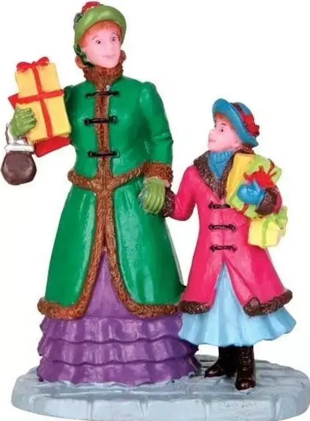 Lemax christmas shopping kerstdorp figuur type 2 Caddington Village 2014