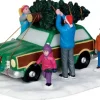 Lemax christmas tree transport kerstdorp tafereel Jukebox Junction 2014