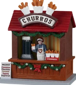 Lemax churros kersthuisje Caddington Village 2026