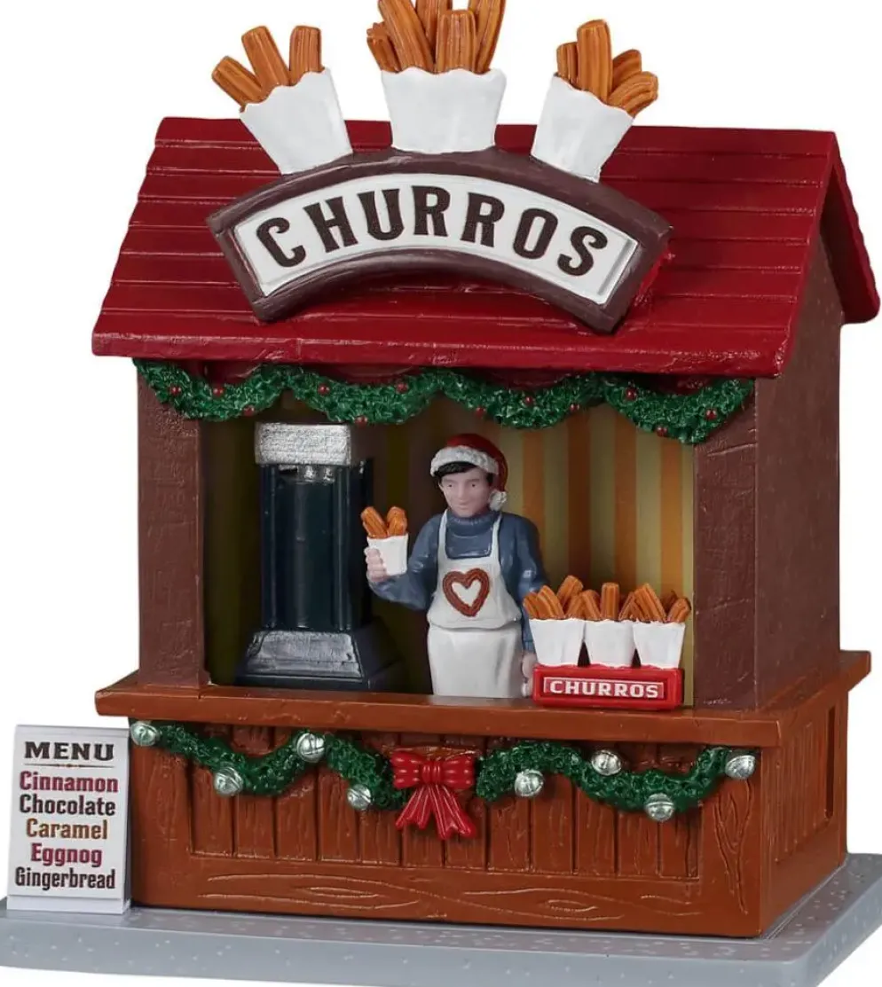 Lemax churros kersthuisje Caddington Village 2026