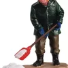 Lemax clearing a path kerstdorp figuur type 1 Plymouth Corners 2005