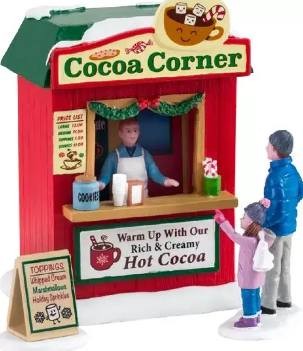 Lemax cocoa corner kerstdorp tafereel 2022