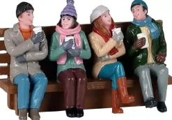 Lemax coffee and friends kerstdorp figuur type 4 2021