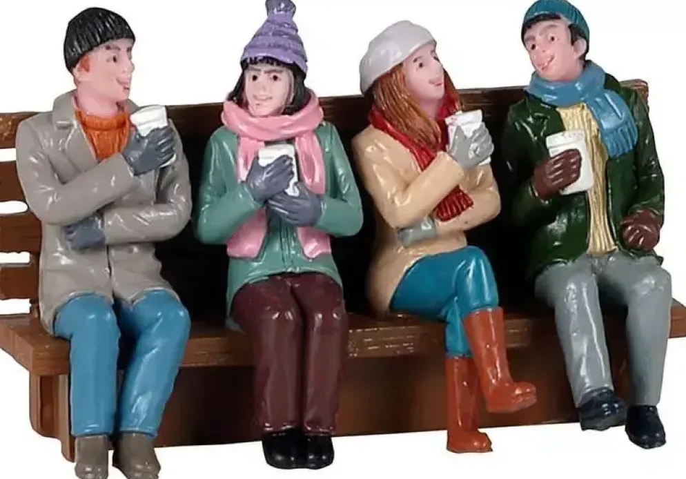 Lemax coffee and friends kerstdorp figuur type 4 2021