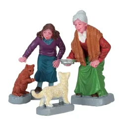 Lemax cream for kitty s/4 kerstdorp figuur type 3 2017