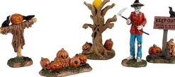 Lemax creepy pumpkin patch halloween figuur Spooky Town 2025