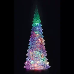 Lemax crystal lighted tree 4 color verlichte boom 2019