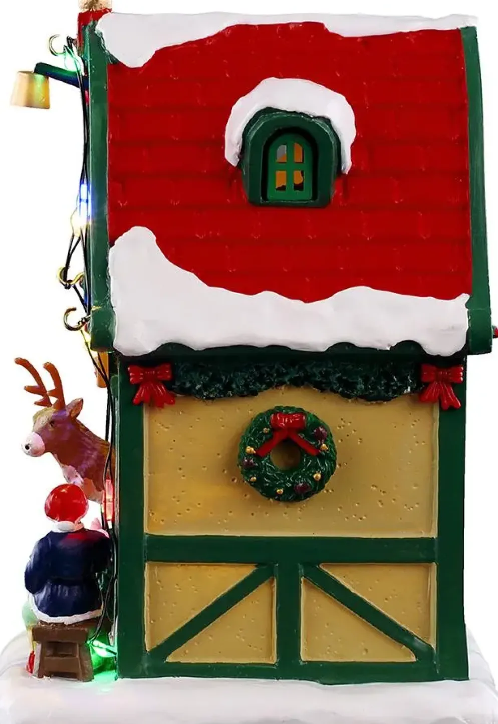 Lemax cupid's den, verlicht kerstdorp tafereel Santa's Wonderland 2025