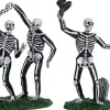 Lemax dancing skeletons s/2 halloween figuur Spooky Town 2007