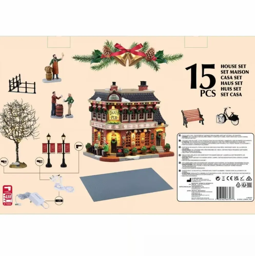 Lemax dani's pub set Caddington Village 2026