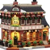 Lemax dani's pub verlicht kersthuisje Caddington Village 2026