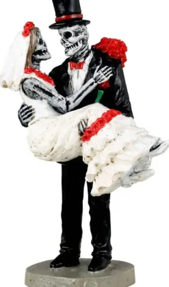 Lemax day of the dead bride & groom halloween figuur Spooky Town 2023