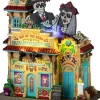 Lemax day of the dead emporium verlicht huisje Spooky Town 2024
