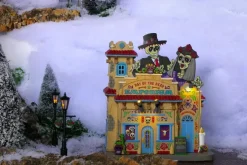 Lemax day of the dead emporium verlicht huisje Spooky Town 2024