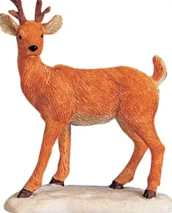 Lemax deer on the hoof kerstdorp figuur type 1 1999