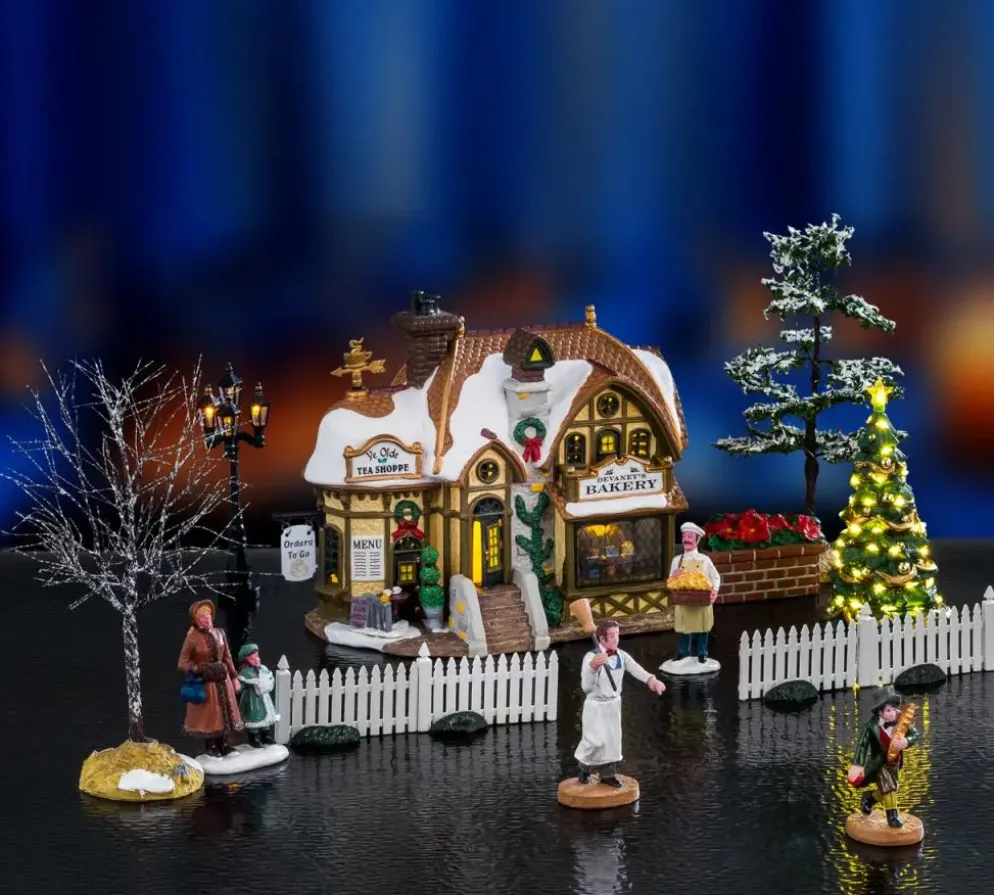 Lemax devaney's bakery set Caddington Village 2026