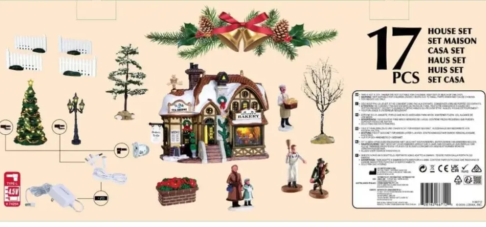 Lemax devaney's bakery set Caddington Village 2026