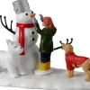 Lemax doggone winter fun kerstdorp tafereel Vail Village 2023