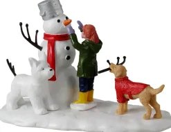 Lemax doggone winter fun kerstdorp tafereel Vail Village 2023