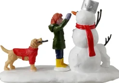 Lemax doggone winter fun kerstdorp tafereel Vail Village 2023
