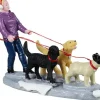 Lemax dog walker kerstdorp figuur type 3 2025