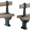 Lemax double seated bench s/2 kerstdorp accessoire 2017