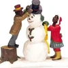 Lemax dressing mr. snowman kerstdorp figuur type 3 Caddington Village 2003