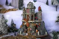 Lemax dungeon of terror bewegend huisje Spooky Town 2024
