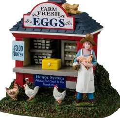 Lemax egg-cellent egg stand kerstdorp tafereel Harvest Crossing 2024