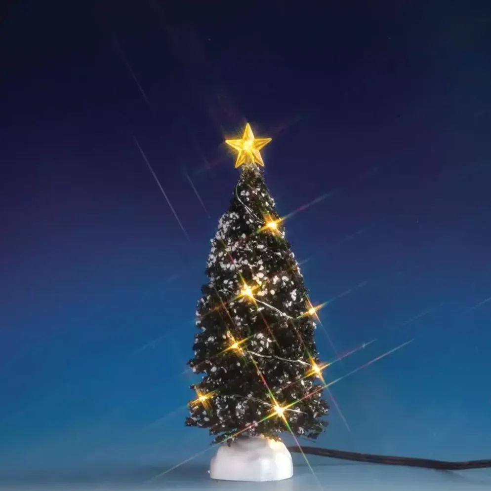 Lemax evergreen tree 12 clear light verlichte boom 2017