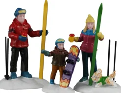 Lemax family ski day kerstdorp figuur type 5 Vail Village 2026