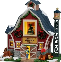 Lemax farmer judd's place verlicht kersthuisje Harvest Crossing 2026