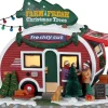 Lemax farm fresh christmas trees verlicht kersthuisje Vail Village 2023