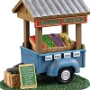 Lemax farm fresh vegetable trailer kerstdorp tafereel Harvest Crossing 2021