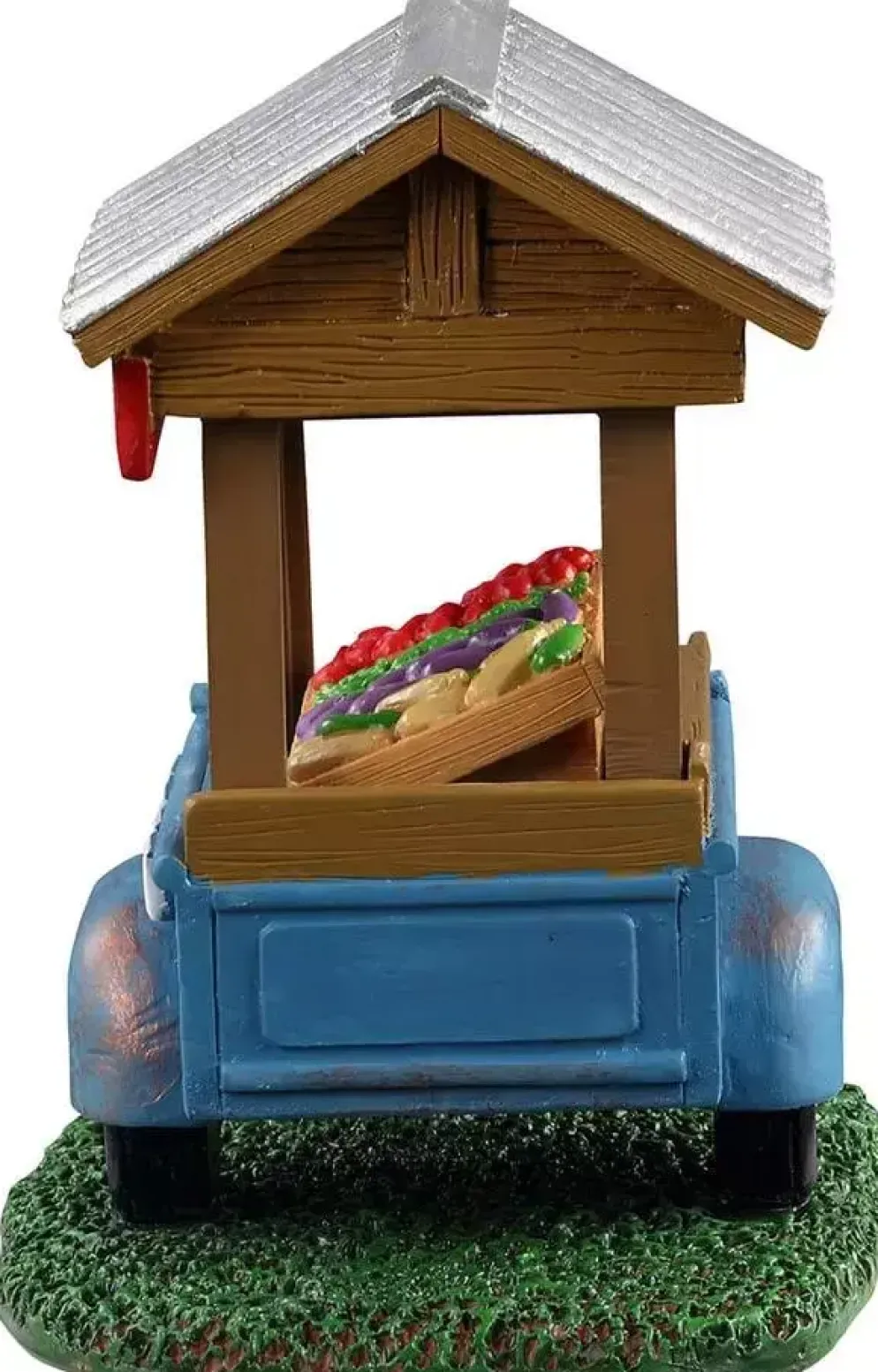 Lemax farm fresh vegetable trailer kerstdorp tafereel Harvest Crossing 2021