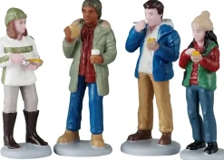 Lemax food truck patrons kerstdorp figuur type 4 2025