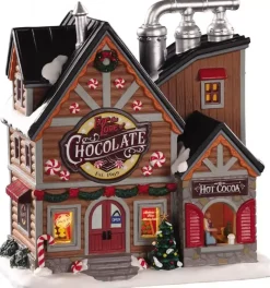 Lemax for the love of chocolate shop verlicht kersthuisje Vail Village 2020