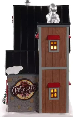 Lemax for the love of chocolate shop verlicht kersthuisje Vail Village 2020