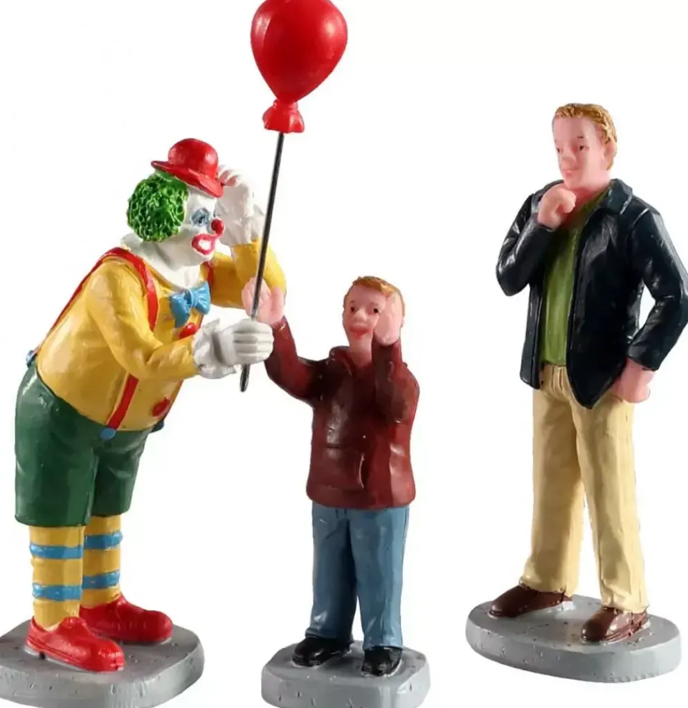 Lemax friendly clown s/3 kerstdorp figuur type 3 Carnival 2020