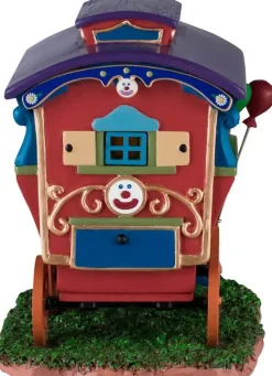 Lemax friendly the clown caravan kerstdorp tafereel Carnival 2024