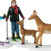 Lemax friendly wildlife s/4 kerstdorp figuur type 4 Vail Village 2024