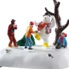 Lemax frosty frolic bewegend kerstdorp tafereel 2019