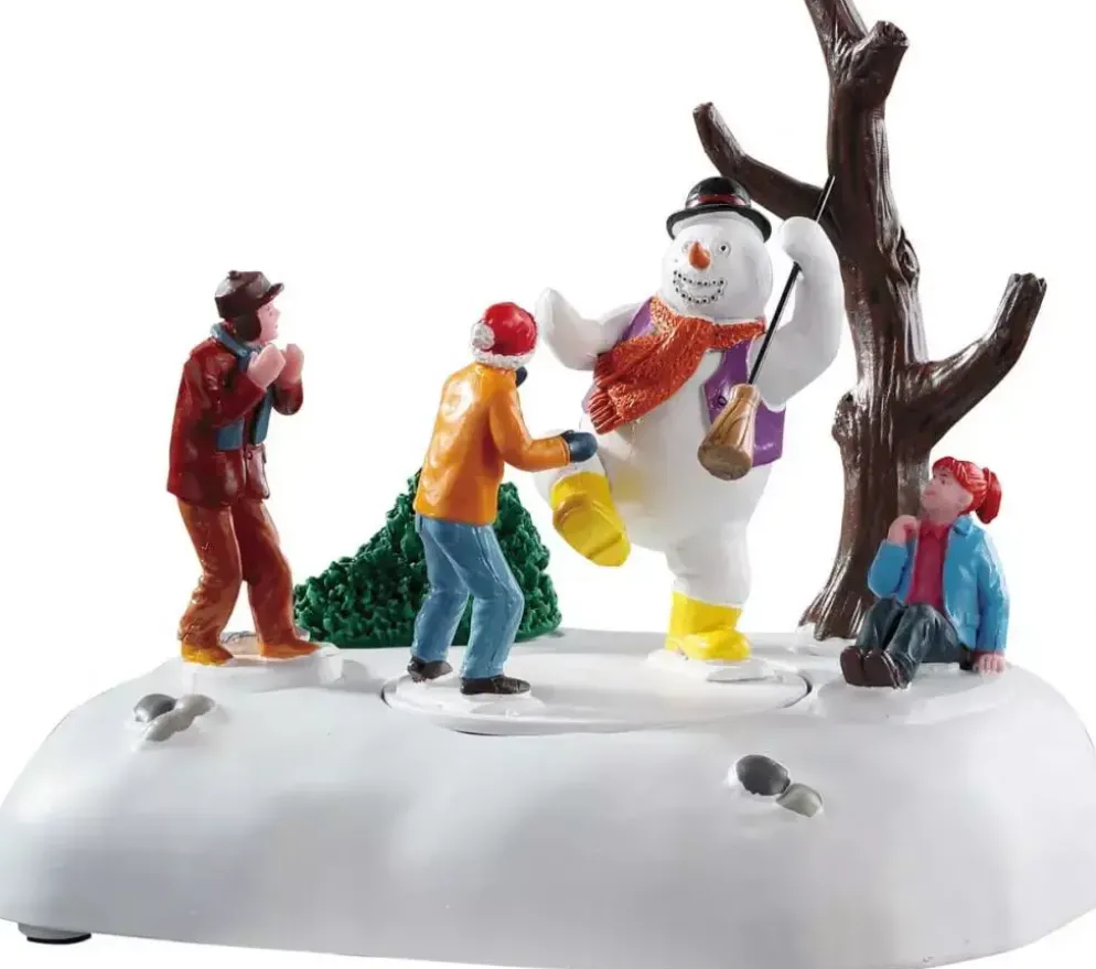 Lemax frosty frolic bewegend kerstdorp tafereel 2019