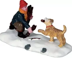 Lemax gathering firewood kerstdorp figuur type 2 2016