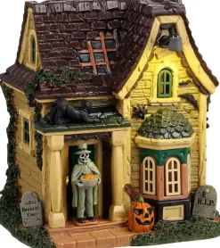 Lemax gentleman ghouls treats verlicht tafereel Spooky Town 2024